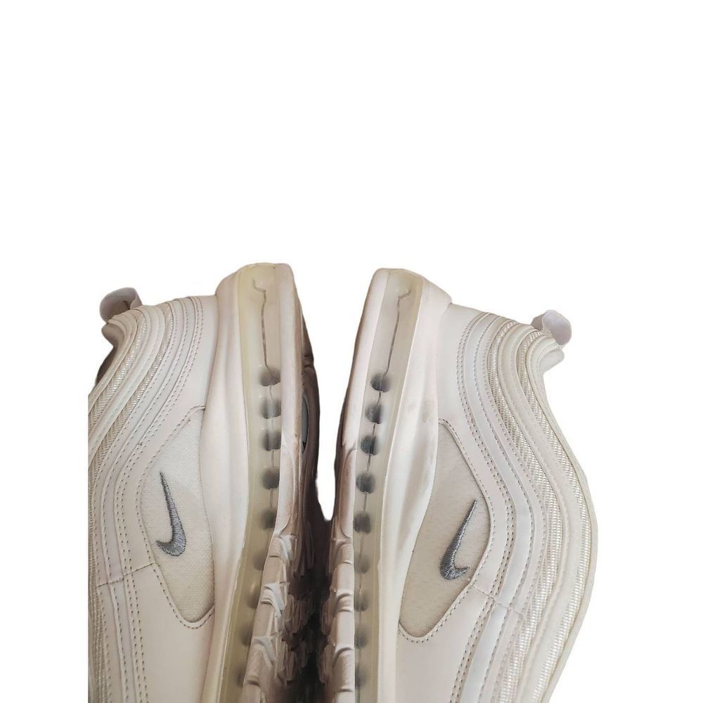 Nike Men's White Air Max 97 Lace-Up Casual Athletic Sneaker Shoes Size 11 - Picture 9 of 12